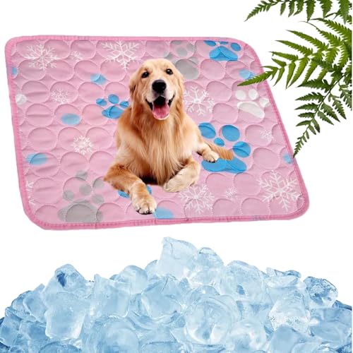 GXHNB Nordseepfote Kühlmatte, kühlmatte Hund Für Den Sommer, SelbstküHlend Sommer KüHlkissen rutschfeste KüHldecke (F,150 * 100) von GXHNB