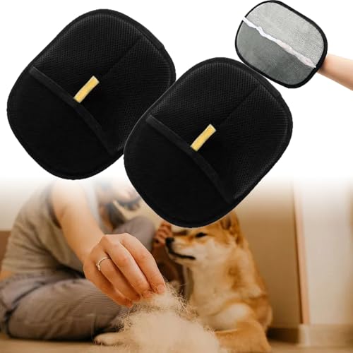 Wagwise Handschuhe, Fellmagnet Handschuh - Tierhaarentferner, Fell Magnet Handschuhpet, Hair Remover Glove, Handschuh Zum Entfernen Von Tierhaaren (2pcs) von GXHNB
