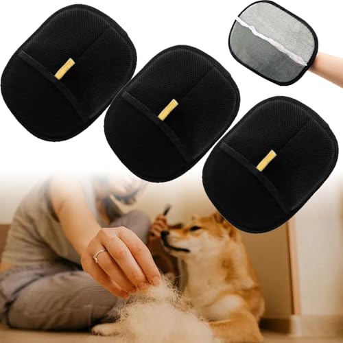 Wagwise Handschuhe, Fellmagnet Handschuh - Tierhaarentferner, Fell Magnet Handschuhpet, Hair Remover Glove, Handschuh Zum Entfernen Von Tierhaaren (3pcs) von GXHNB