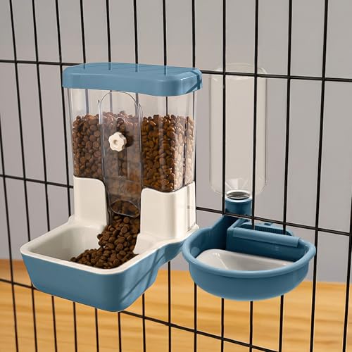 Automatischer Haustierfutter-Wasserspender, Auto-Haustier-Futterspender Wasserflaschen-Set für Kiste, Futterstation für kleine Hunde, Katzen, Kaninchen, Meerschweinchen, Chinchilla, Frettchen, Igel Automatischer Haustierfutter-Wasserspender, Auto-Haustier-Futterspender Wasserflaschen-Set für Kiste, Futterstation für kleine Hunde, Katzen, Kaninchen, Meerschweinchen, Chinchilla, Frettchen, Igel von GYJZZW