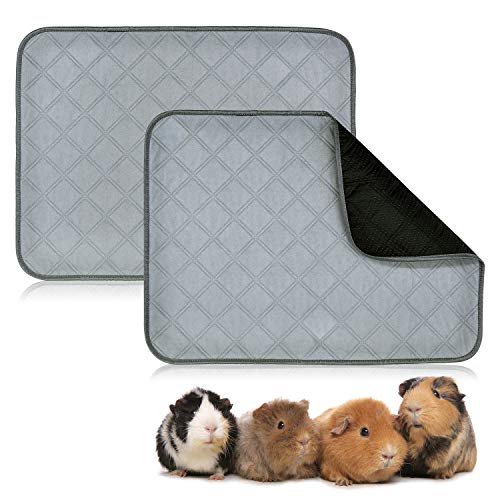 Meerschweinchen-Fleece-Käfigeinlagen, waschbar, für Meerschweinchen, Urinierpads, wasserdicht, wiederverwendbar und rutschfest, für Meerschweinchen, super saugfähig, Urinierunterlage für kleine Tiere, Meerschweinchen-Fleece-Käfigeinlagen, waschbar, für Meerschweinchen, Urinierpads, wasserdicht, wiederverwendbar und rutschfest, für Meerschweinchen, super saugfähig, Urinierunterlage für kleine Tiere, von GYJZZW