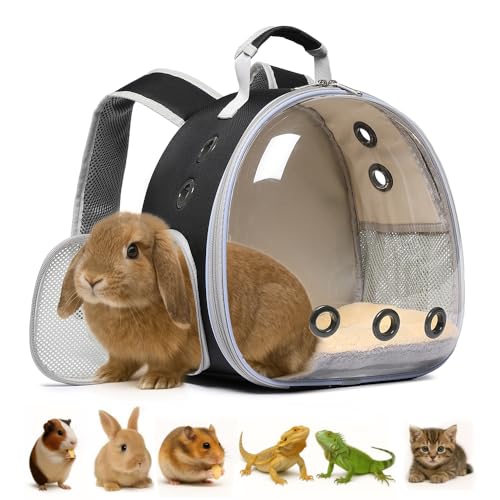 Tragetasche für Meerschweinchen, Kleintier-Tragetasche für Kaninchen, Bartagamen, Eidechsen, Hamster, Kätzchen. Atmungsaktive Haustier-Reisetasche, perfekt für Tierarztbesuche und Outdoor-Abenteuer Tragetasche für Meerschweinchen, Kleintier-Tragetasche für Kaninchen, Bartagamen, Eidechsen, Hamster, Kätzchen. Atmungsaktive Haustier-Reisetasche, perfekt für Tierarztbesuche und Outdoor-Abenteuer von GYJZZW