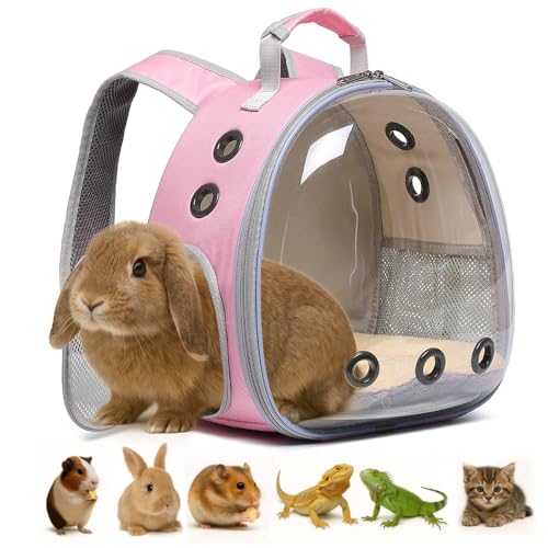 Tragetasche für Meerschweinchen, Kleintier-Tragetasche für Kaninchen, Bartagamen, Eidechsen, Hamster, Kätzchen. Atmungsaktive Haustier-Reisetasche, perfekt für Tierarztbesuche und Outdoor-Abenteuer Tragetasche für Meerschweinchen, Kleintier-Tragetasche für Kaninchen, Bartagamen, Eidechsen, Hamster, Kätzchen. Atmungsaktive Haustier-Reisetasche, perfekt für Tierarztbesuche und Outdoor-Abenteuer von GYJZZW