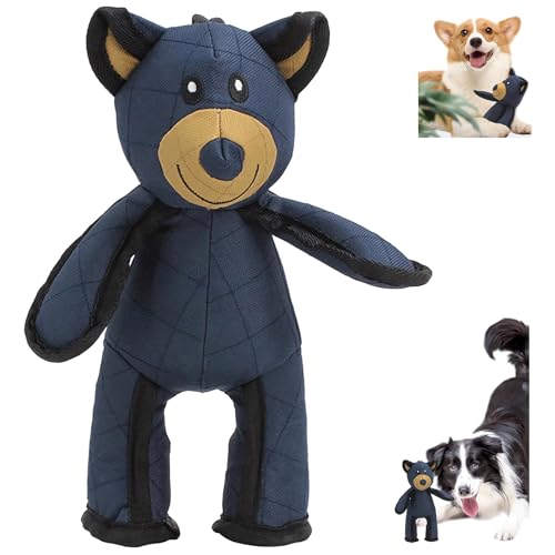 Unbreaka Bear Hundespielzeug, unzerbrechlich, Teddybär 2.0, aggressives Kauen, unzerstörbar, gefüllt, Plüsch, quietschendes Spielzeug, hält sie beschäftigt, langlebig, robust, robust, Kauspielzeug, Unbreaka Bear Hundespielzeug, unzerbrechlich, Teddybär 2.0, aggressives Kauen, unzerstörbar, gefüllt, Plüsch, quietschendes Spielzeug, hält sie beschäftigt, langlebig, robust, robust, Kauspielzeug, von GYLCTOM