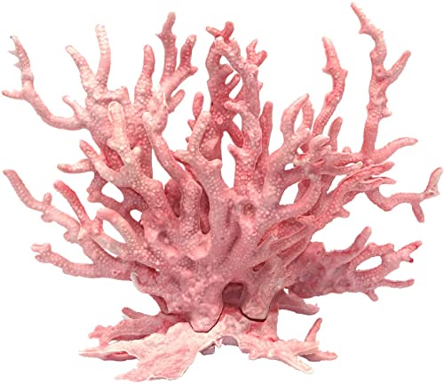 GYYJW Besimple Künstliche Aquarium Koralle Ornament Kunststoff Fisch Tank Pflanzen Dekoration für Aquarium Landschaft (Rosa-1) von GYYJW