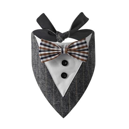 Bandana für Hunde, modisches Dreieckstuch für kleine Hunde, Dreieckstuch für Haustiere, atmungsaktiv, für Partys, Hochzeiten, Fotografie von GZBMEZS