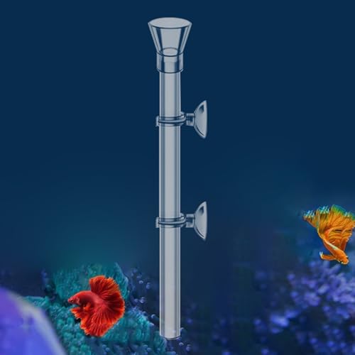 Fischfütterungsrohr,Becken Kampffisch Fütterungsrohr | Klarer Futterspender Zur Streuverhinderung Für Betta Fische Im Aquarium Alltagsroutine Für Fische, Und Schildkröten von GZBMEZS