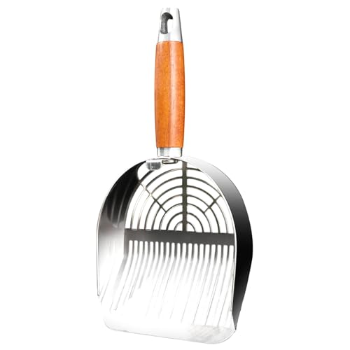 Katzenstrauder -Schaufel, Metall Katzenstreu Schaufel Langes Griff Katzenschaufel , Schnellvorführung Katzenbox Scoop Pooper Scooper, Bequemer Grip Kätzchen Pooper Lifter Poop Safting Tool Für Innen I Katzenstrauder -Schaufel, Metall Katzenstreu Schaufel Langes Griff Katzenschaufel , Schnellvorführung Katzenbox Scoop Pooper Scooper, Bequemer Grip Kätzchen Pooper Lifter Poop Safting Tool Für Innen I von GZBMEZS