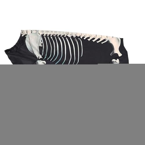 Kostüme für Hunde – Hunde-Skelett-Kostüm, Welpen-Body, Haustier-Halloween-Kleidung für tägliche Feiern, Versammlungen, Reisen, Cosplay, Outdoor, Freunde, Zuhause von GZBMEZS