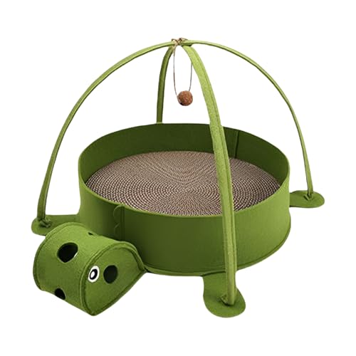 Kratzbrett Aus Karton - Kratzbrett Aus Karton XXL Bett - Schildkrötenform Abnehmbares Spielzeug Kratzbrett Aus Karton - Kratzbrett Aus Karton XXL Bett - Schildkrötenform Abnehmbares Spielzeug von GZBMEZS