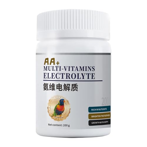 Multivitamine Für Vögel | Bio Ergänzungsfutter Für Nymphensittiche - Vogelbedarf Verdauungsunterstützung Unterwegs Zu Hause Snacks Käfig Hühner Nest von GZBMEZS
