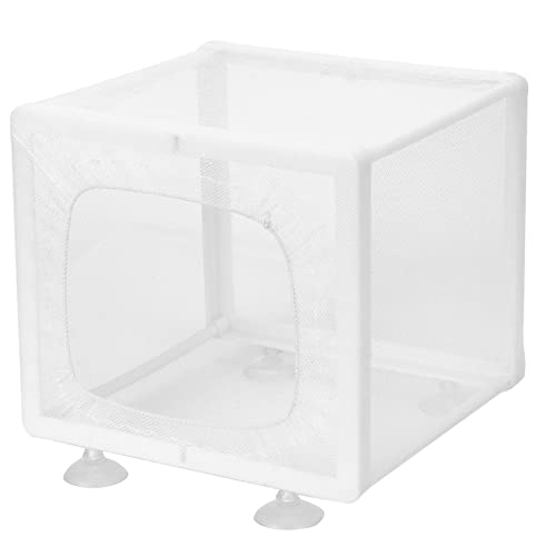 cersalt Aquarium Fischzuchtbox, Kunststoff Brutinkubator abnehmbar mit Saugnapf für kleine Fische(klein) von GZD