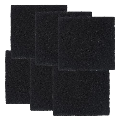 6 Stück Katzentoilette Aktivkohlefilter Katzenklo Ersatz Filter Geruchsneutralisierer Filter für Komposteimer und Katzenklo Hochsaugfähiger Kohlefilter Behälter Ersatzfilter-10.5x11.5x0.5cm 6 Stück Katzentoilette Aktivkohlefilter Katzenklo Ersatz Filter Geruchsneutralisierer Filter für Komposteimer und Katzenklo Hochsaugfähiger Kohlefilter Behälter Ersatzfilter-10.5x11.5x0.5cm von GZQINGYONG