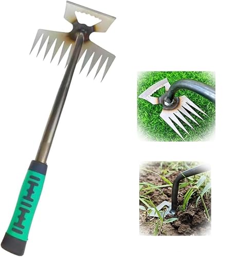 Unkrautstecher Edelstahl, Gartenwerkzeug Unkraut Entferner Gerät, Gartengeräte Wurzeljäter,Garten Zubehör Manuelles Unkrautjätgerät,Manueller Weeder Löwenzahnzieher Rasenmäher für Garten Rasen Hof (C) Unkrautstecher Edelstahl, Gartenwerkzeug Unkraut Entferner Gerät, Gartengeräte Wurzeljäter,Garten Zubehör Manuelles Unkrautjätgerät,Manueller Weeder Löwenzahnzieher Rasenmäher für Garten Rasen Hof (C) von GZWY