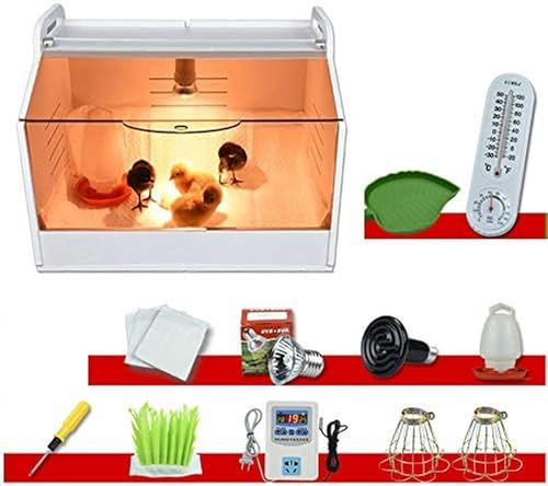 GZYHDC Chick Broother - Box zum Schlüpfen von bis zu 35 Küken mit Glühbirnen Set, ideal für die Rinderpflege GZYHDC Chick Broother - Box zum Schlüpfen von bis zu 35 Küken mit Glühbirnen Set, ideal für die Rinderpflege von GZYHDC