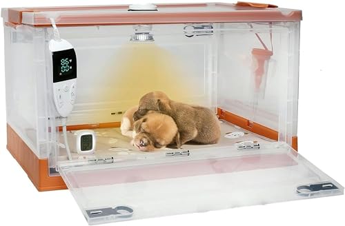 GZYHDC Welpen Brutkasten Benzin für Haustiere Brutkasten für Hunde für Welpen und frisch geborene Kätzchen J M von GZYHDC