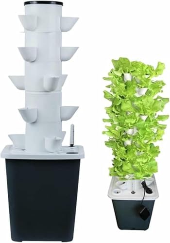 Garden Hydroponic Growing System, Hydroponics Tower Onics, 15/20/25/30 Pods Grow Kit Aquaponics Planting System with Hydrating Pump, Adapter, Timer for s, Fruits and Garden Hydroponic Growing System, Hydroponics Tower Onics, 15/20/25/30 Pods Grow Kit Aquaponics Planting System with Hydrating Pump, Adapter, Timer for s, Fruits and von GZYHDC