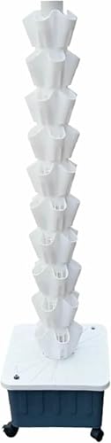 Hydrokultur-Turm, Hydrokultur-Anzuchtsystem, Aeroponik-Pflanzset, Aquaponik-Pflanzsystem und Gemüse mit, //1 Stück von GZYHDC