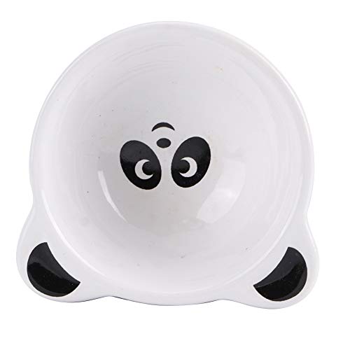 Keramiknapf für Haustiere, leicht zu reinigen, aus Keramik, ca. 125 g, für Tauben (Panda) von GaRcan