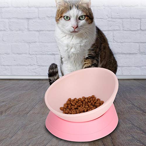 Kunststoffmaterial, Futterspender für Haustiere, benutzerfreundliches Schüsseldesign, Gute Wahl für Haustiere (Pink) (Pink) von GaRcan