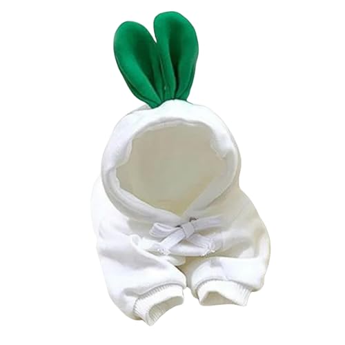 GabChi Jerséis para perros Perro Lindo Abrigo De Peluche En Invierno Sudadera Con Capucha Ropa Térmica Ropa De Mascota Abrigo De Perro Gato-Blanco-Xxl von GabChi