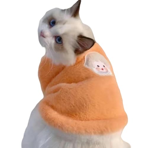 GabChi Ropa de gato de invierno Invierno A Menudo Espesado Ropa De Mascotas De Piel Falsa Ropa De Mascotas De Mascotas-3-Xs von GabChi