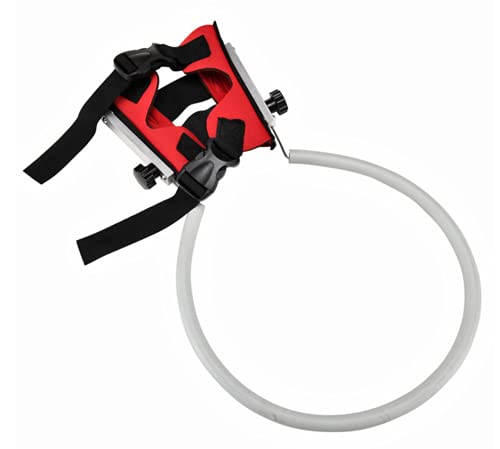 Hundegeschirr, Sicherheitsrollo, Hundeführungsgerät, Stoßstangen für blinde Hunde, verstellbarer Haustierring für blinde Hunde, Rot, Größe M Hundegeschirr, Sicherheitsrollo, Hundeführungsgerät, Stoßstangen für blinde Hunde, verstellbarer Haustierring für blinde Hunde, Rot, Größe M von GabeFish