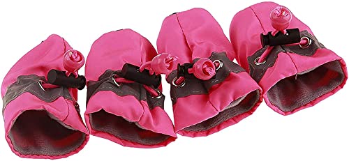 Hundeschuhe für heißen Bürgersteiger, weiche Socken für kleine Hunde Katzen Stiefel zum Spazierengehen verhindern Kratzer Rosa Größe 3 Hundeschuhe für heißen Bürgersteiger, weiche Socken für kleine Hunde Katzen Stiefel zum Spazierengehen verhindern Kratzer Rosa Größe 3 von GabeFish