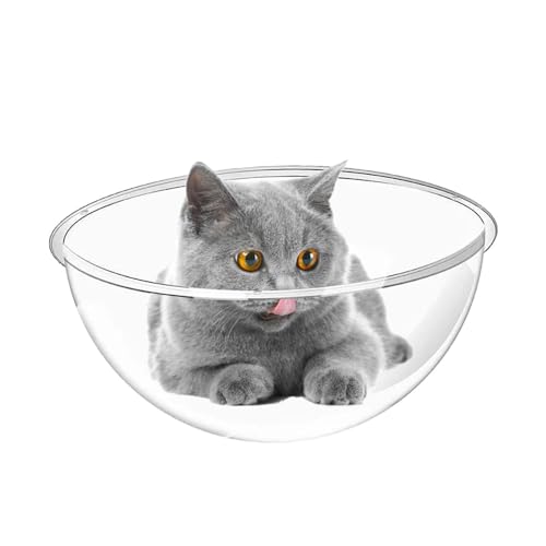 Gacqpli Durchsichtiges Katzen-Weltraumbett – Durchsichtige Kapsel-Kuppelabdeckung, Acryl-Katzenhängematte, Ersatz-Kuppelabdeckung Für Weltraummöbel Gacqpli Durchsichtiges Katzen-Weltraumbett – Durchsichtige Kapsel-Kuppelabdeckung, Acryl-Katzenhängematte, Ersatz-Kuppelabdeckung Für Weltraummöbel von Gacqpli