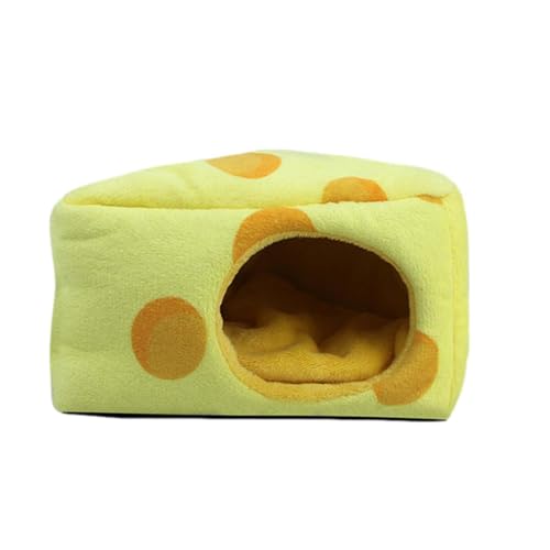 Gacqpli Hamsternest - Meerschweinchen-Versteck, Winterwarmes Hamsterbett, Bequemes Fleece Hamster Haus Für Chinchilla, Hamster, Zuckersegler Und Bartagamen Gacqpli Hamsternest - Meerschweinchen-Versteck, Winterwarmes Hamsterbett, Bequemes Fleece Hamster Haus Für Chinchilla, Hamster, Zuckersegler Und Bartagamen von Gacqpli