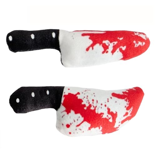 Gacqpli Katze Kauspielzeug, 2 Stücke Bloody Cutter Design Plüschkatnip Zahnenspielzeug, Interaktiver Katzenkratzer Für Solospiel, Jagd Im Freien, Training Hund Großer Rasse Übung Gacqpli Katze Kauspielzeug, 2 Stücke Bloody Cutter Design Plüschkatnip Zahnenspielzeug, Interaktiver Katzenkratzer Für Solospiel, Jagd Im Freien, Training Hund Großer Rasse Übung von Gacqpli