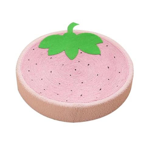 Gacqpli Katzenkratzer-Pad - Kratzbrett Naturbelassener Sisal, Krallenschärfendes Katzenspielzeug Mit Fruchtdesign, Katzenkratzbrett Zum Krallenschärfen Ohne Krümel Fallen Zu Lassen Gacqpli Katzenkratzer-Pad - Kratzbrett Naturbelassener Sisal, Krallenschärfendes Katzenspielzeug Mit Fruchtdesign, Katzenkratzbrett Zum Krallenschärfen Ohne Krümel Fallen Zu Lassen von Gacqpli