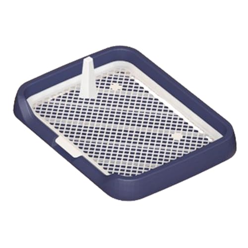 Hundetöpfchen-Tablett – Hunde-Töpfchen-Toiletten-WC Für Den Innenbereich Mit Abnehmbarem Pfosten, Hunde-Toiletten-Trainingstablett-Halter, Flaches Töpfchen-Tablett Für Hunde Mit Netzgittern Hundetöpfchen-Tablett – Hunde-Töpfchen-Toiletten-WC Für Den Innenbereich Mit Abnehmbarem Pfosten, Hunde-Toiletten-Trainingstablett-Halter, Flaches Töpfchen-Tablett Für Hunde Mit Netzgittern von Gacqpli