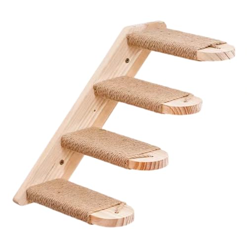 Katzentreppe Wand, Katzenkletterregal Zur Wandmontage, Katze Treppen Leiter Möbel, Platzsparende, Sichere Katzentreppen Und Stufen Zum Katzentreppe Wand, Katzenkletterregal Zur Wandmontage, Katze Treppen Leiter Möbel, Platzsparende, Sichere Katzentreppen Und Stufen Zum von Gacqpli
