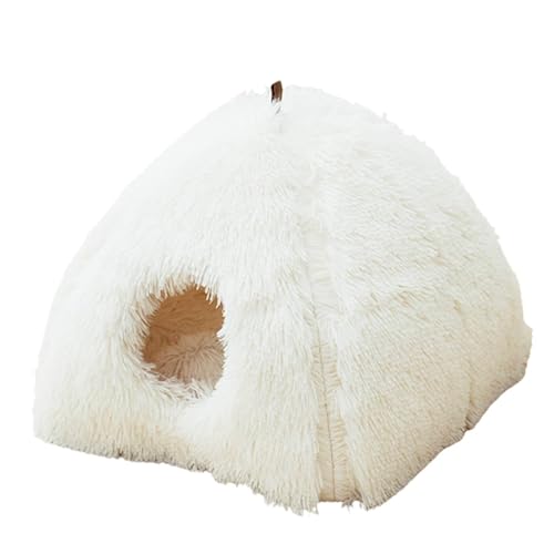 Katzenzeltbett - Katzenbett Höhle, 2-in-1-Katzenhaus, Niedliches Katzenzelt Mit Abnehmbarem, Weiche Und Selbstwärmende Kätzchenbetten Und Möbel Katzenzeltbett - Katzenbett Höhle, 2-in-1-Katzenhaus, Niedliches Katzenzelt Mit Abnehmbarem, Weiche Und Selbstwärmende Kätzchenbetten Und Möbel von Gacqpli