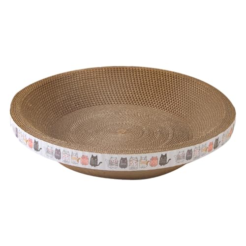 Kratzpappe Rund Für Katzen, Katzenkratzbrett Katzenkratzbrett Katzenkratzbretter Pappe Oval, Kratzpappe Für Katzen Möbelschutz Zum Schutz Von Sofa, Boden, Vorhängen, Matratze Kratzpappe Rund Für Katzen, Katzenkratzbrett Katzenkratzbrett Katzenkratzbretter Pappe Oval, Kratzpappe Für Katzen Möbelschutz Zum Schutz Von Sofa, Boden, Vorhängen, Matratze von Gacqpli