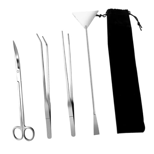 Gadpiparty 1 Satz Aquatische Werkzeuge Trim verbandsschere die Einstellung Aquarium Tools Set up schärpe Aquascaping-Tool für Aquarien Reinigungsmittel für Aquarien Rostfreier Stahl Silver Gadpiparty 1 Satz Aquatische Werkzeuge Trim verbandsschere die Einstellung Aquarium Tools Set up schärpe Aquascaping-Tool für Aquarien Reinigungsmittel für Aquarien Rostfreier Stahl Silver von Gadpiparty