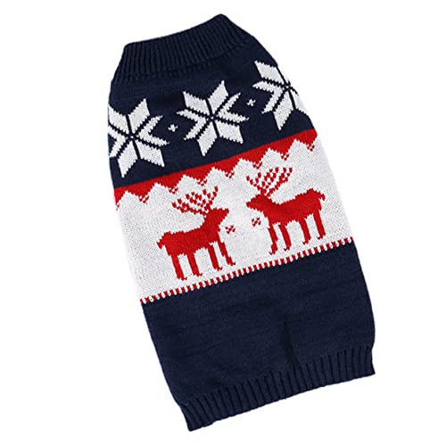 Gadpiparty 1 STK Kleidung Für Haustiere Weihnachtlicher Hundepyjama Haustierkleidung Für Den Urlaub Warme Rollkragen-Strickwaren Für Haustiere Haustier Wintermantel Pullover Acryl Weihnachten Gadpiparty 1 STK Kleidung Für Haustiere Weihnachtlicher Hundepyjama Haustierkleidung Für Den Urlaub Warme Rollkragen-Strickwaren Für Haustiere Haustier Wintermantel Pullover Acryl Weihnachten von Gadpiparty
