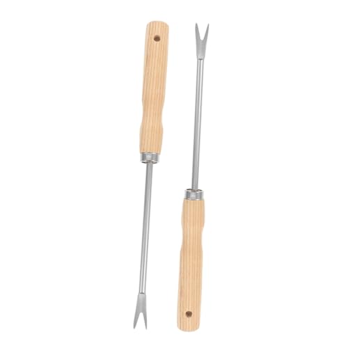 Gadpiparty Ergonomisches Gartenwerkzeug 2 Stück Handgeführter Graszieher Unkrautjäter Mit Holzgriff Zum Einfachen Lösen Und Aufbewahren des Bodens Gadpiparty Ergonomisches Gartenwerkzeug 2 Stück Handgeführter Graszieher Unkrautjäter Mit Holzgriff Zum Einfachen Lösen Und Aufbewahren des Bodens von Gadpiparty