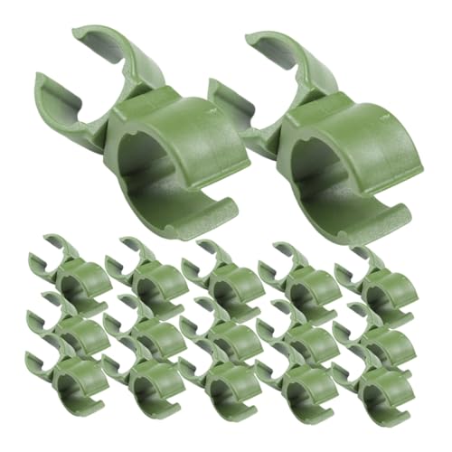 Gadpiparty Federschnallen für Die Gartenarbeit 50 Stück Gartenclips Pflanzenverbinderschnallen Befestigungsschnallen für Pflanzenspalier und Praktisch von Gadpiparty