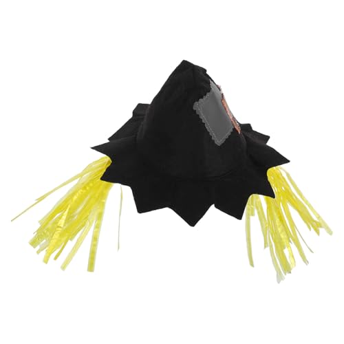 Gadpiparty Halloween Tier Scarecrow Hut, Vliesstoff und Nylon Cosplay Kappe für Hund und Katze, Große Größe, Mehrfarbig, 12,99 x 6,69 x 2,75 Zoll Gadpiparty Halloween Tier Scarecrow Hut, Vliesstoff und Nylon Cosplay Kappe für Hund und Katze, Große Größe, Mehrfarbig, 12,99 x 6,69 x 2,75 Zoll von Gadpiparty