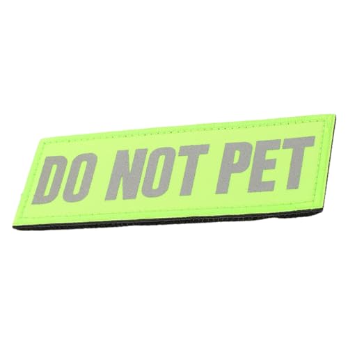 Gadpiparty Reflektierender Servicehund-Patch Nicht Anfassen Sicherer Aufnäher Für Hunde Robustes Nylon Für Jacken Geschirre Und Leinenwickel Gadpiparty Reflektierender Servicehund-Patch Nicht Anfassen Sicherer Aufnäher Für Hunde Robustes Nylon Für Jacken Geschirre Und Leinenwickel von Gadpiparty