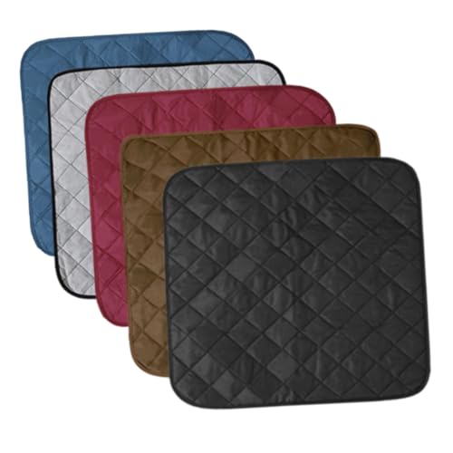 Gadpiparty wasserdichte Sitzkissen Haushaltskissen Outdoor-Kissen Stuhlpolster Sit Pad wasserdichte Kissen Stuhlmatten Sitzkissen aus Vliesstoff Haushalt Pad wasserdichtes Sitzkissen Schwarz von Gadpiparty