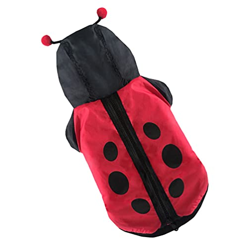 Halloween Pet Costume Ladybug Dog Costumes Dogs Hoodies Outfits Pet Cosplay Clothes for Pet Small Medium Dogs Cats Party Decoration Halloween Dog Hoodie Clothes von Gadpiparty