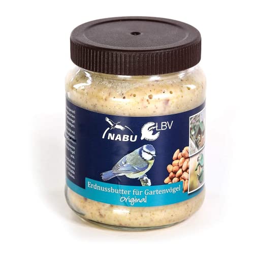 Gärtner Pötschke Erdnussbutter für Vögel, Original 330g-Glas von Gärtner Pötschke
