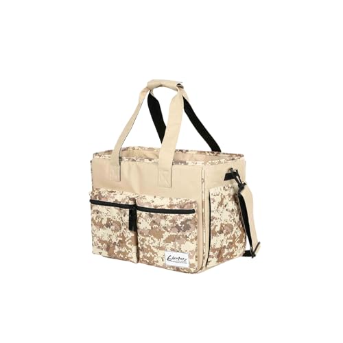 Galatée Tragetasche Für Katzen, Faltbare Haustiertasche, Von Fluggesellschaften Zugelassen, Haustier-Reisetasche Für Katzen Und Hunde, Robuste Transportboxen Für Lange Reisen(Braun) von Galatée