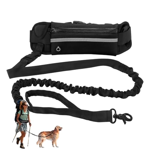 Galenecx Joggingleine Hunde, Leine Hund mit Gürteltasche, Freihändige Hundelaufleine, Leine mit Verstellbarem Hüftgurt, Reflektierende Streifen,bis 45kg, zum Joggen Laufen Radfahren Wandern Galenecx Joggingleine Hunde, Leine Hund mit Gürteltasche, Freihändige Hundelaufleine, Leine mit Verstellbarem Hüftgurt, Reflektierende Streifen,bis 45kg, zum Joggen Laufen Radfahren Wandern von Galenecx