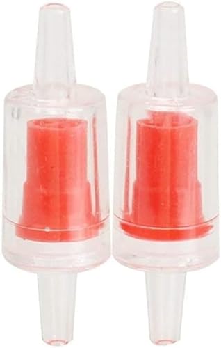 Galepromot 2Pcs Rot Rückfluss Prävention Ventil Aquarium Check Bubble Luftpumpe Ventil für Fisch Tank Aquarium Luftpumpe Zubehör Galepromot 2Pcs Rot Rückfluss Prävention Ventil Aquarium Check Bubble Luftpumpe Ventil für Fisch Tank Aquarium Luftpumpe Zubehör von Galepromot