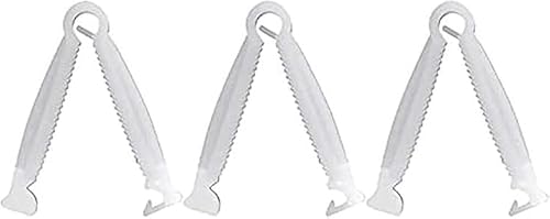 Galepromot Einweg-Nabelschnurklemmen für Welpen, Kleintiere, zur Geburt, Welpen, Welpen, Haustierbedarf, Weiß, 20 Stück von Galepromot