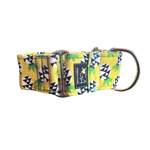 Galguita Amelie 0634438353027 Halsband für Hunde Pineapple, S von Galguita Amelie